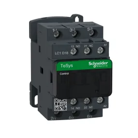 LC1D18P7 Schneider | Contacteur 18A | Bobine 230Vca | 3NO