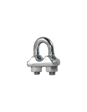 Serre cable a etrier aisi 316ø 6 mm-SERRE-CABLE A ETRIER ZINGUE